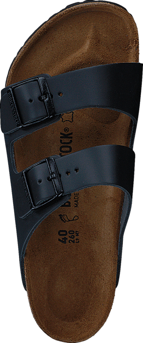 Birkenstock - Arizona Regular Smooth Leather Black