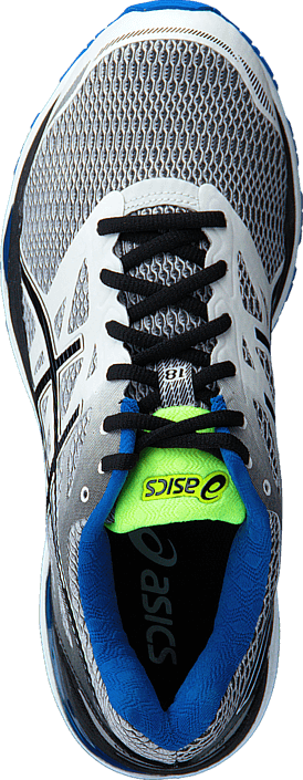 Asics - Gel Cumulus 18 White/Black/Electric Blue