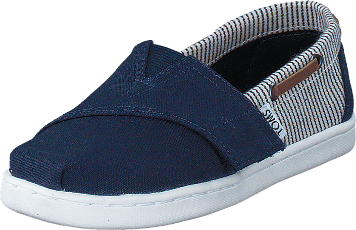 Toms - Infant Navy Canvas/Stripes Navy
