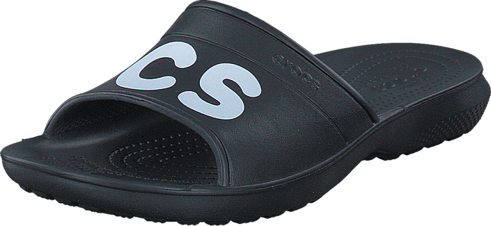 crocs classic graphic slide