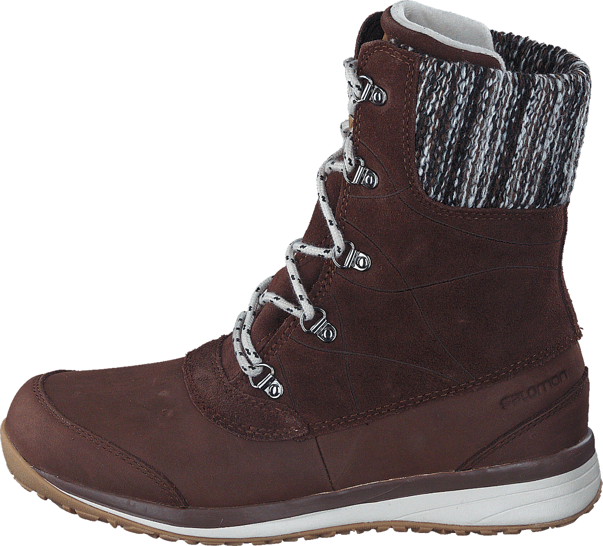 Hime Mid Ltr Cswp Dark Brown/Bk/Gy