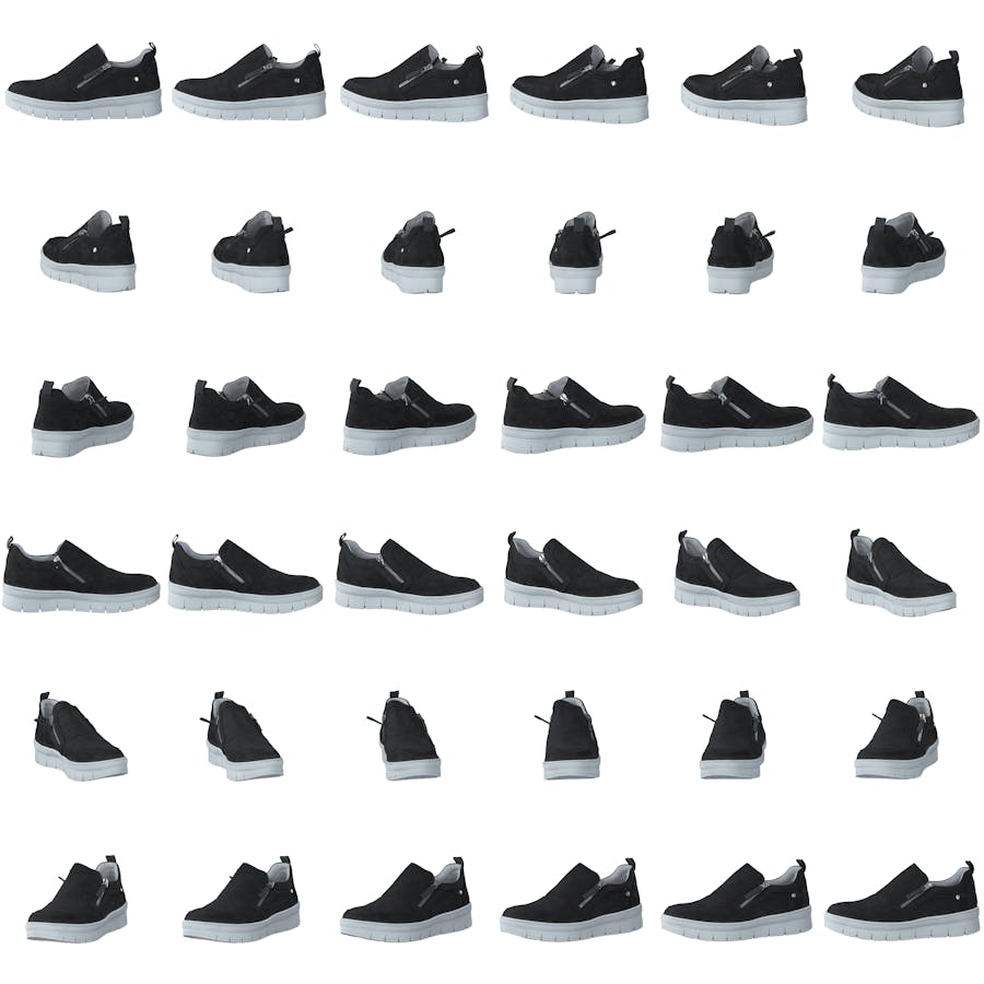 Hilda Nubuck Mohair Nero - Bild 8