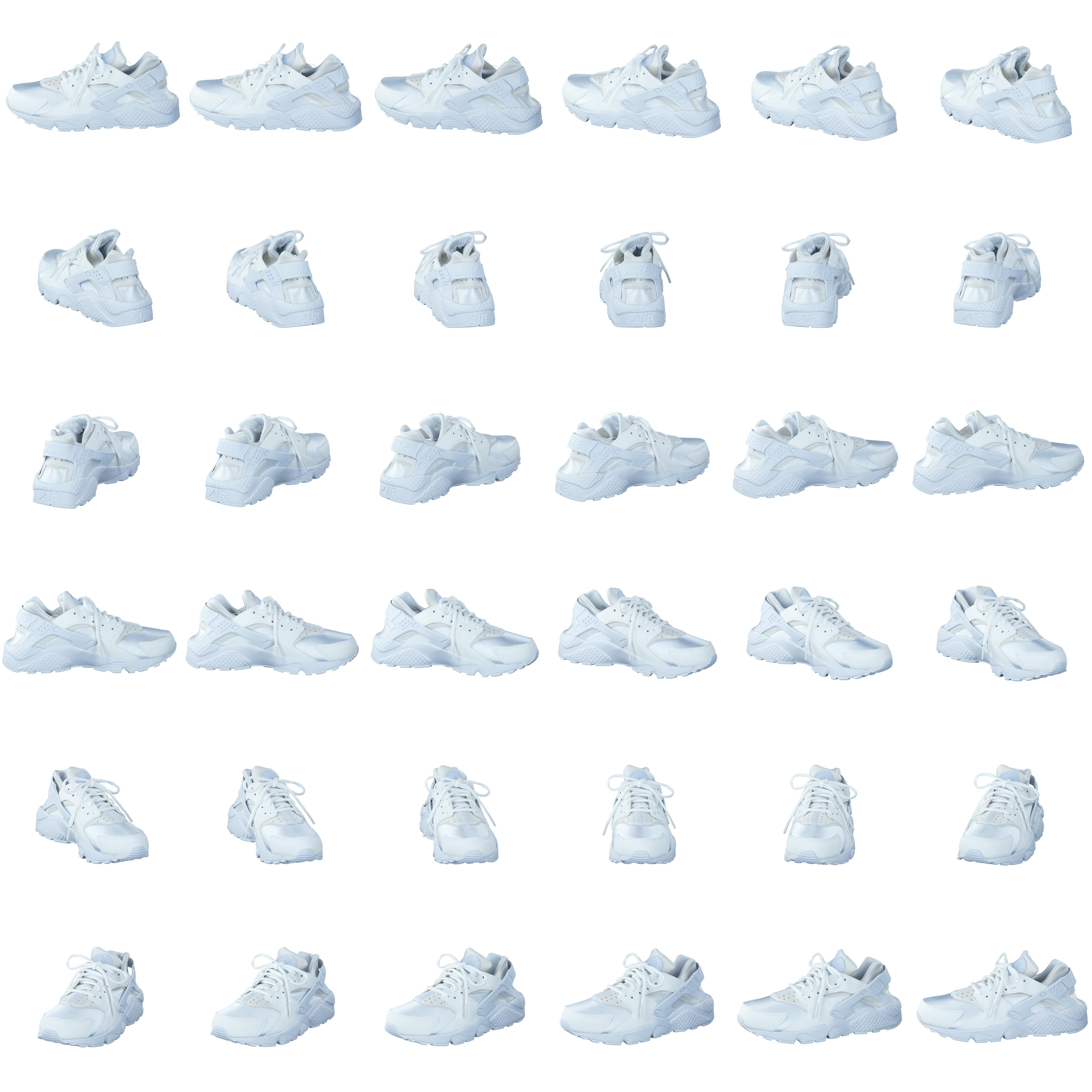 Wmns Air Huarache Run White/White - Bild 8