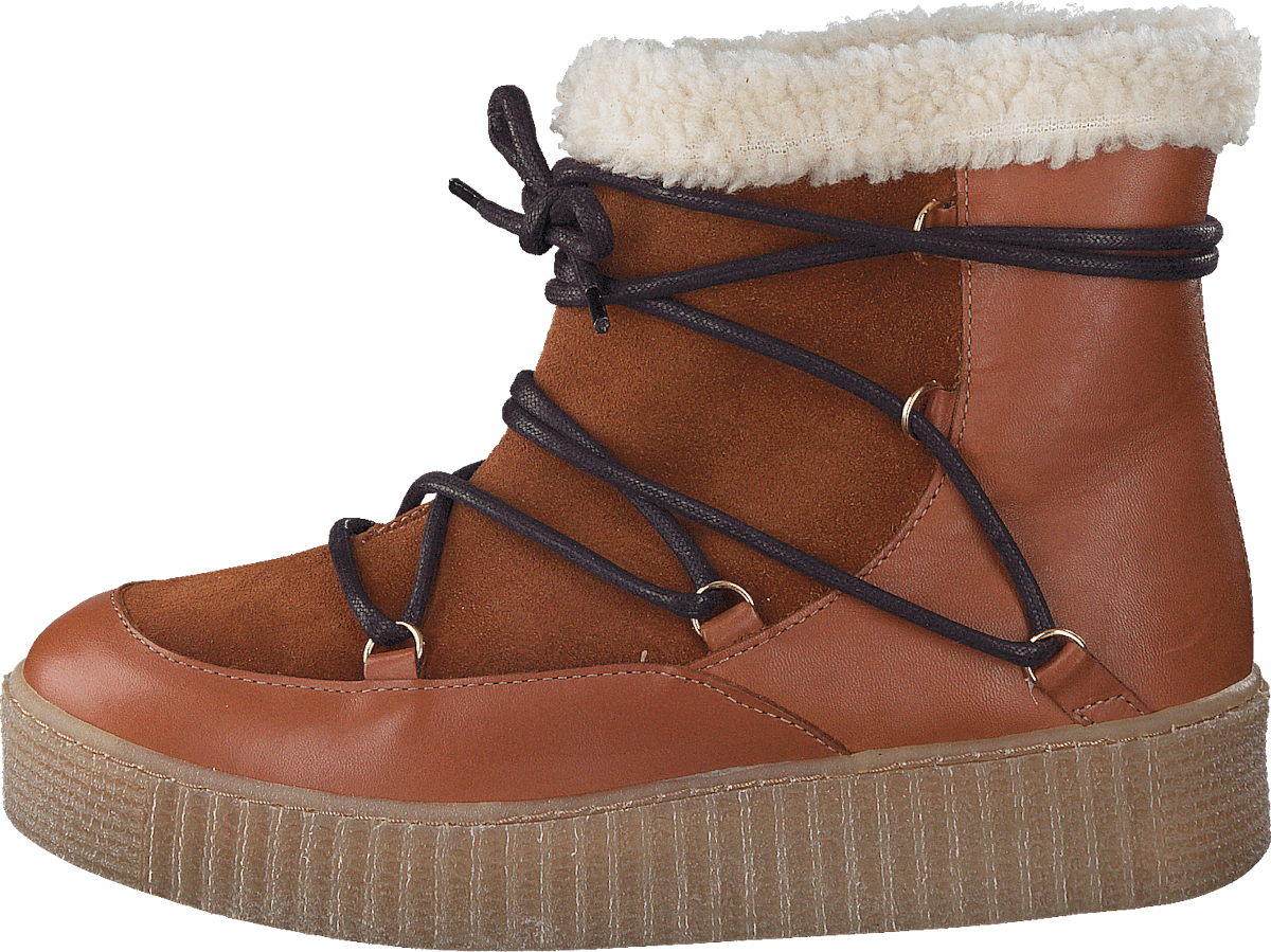 Paccia Leather Boot Cognac