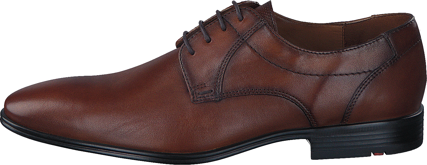 Osmond Cognac, Male, Obuv, Polobotky, společenské boty, Hnědý, EU 44