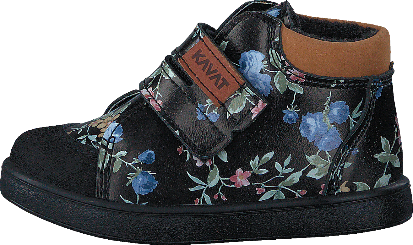 Fiskeby XC Floral, Unisex, Shoes, Trainers, high-top sneakers, Grey/Black, EU 23