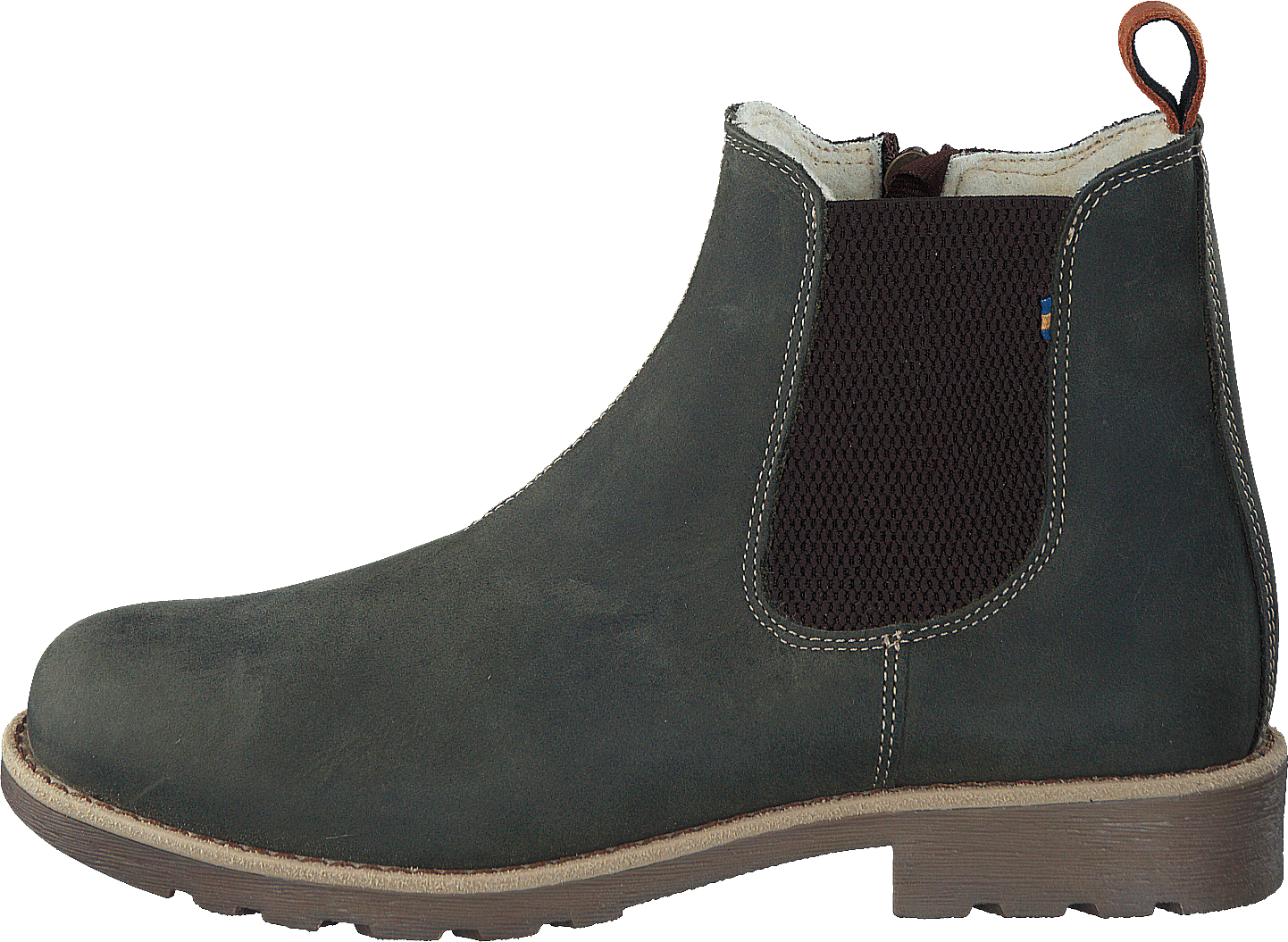 Brändås EP Khaki, Unisex, Shoes, Boots, chelsea boots, Brown/Grey/Purple, EU 39