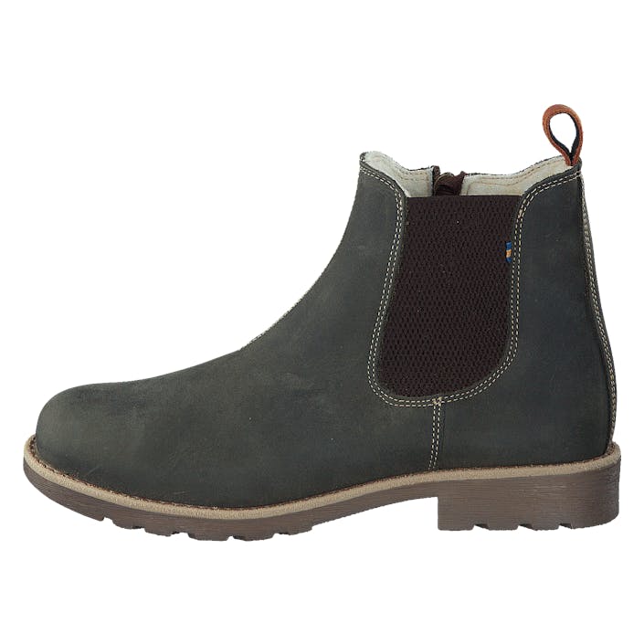 Brändås EP Khaki, Unisex, Topánky, Členkové topánky, chelsea boots, Hnedá/Šedá/Fialová, EU 39