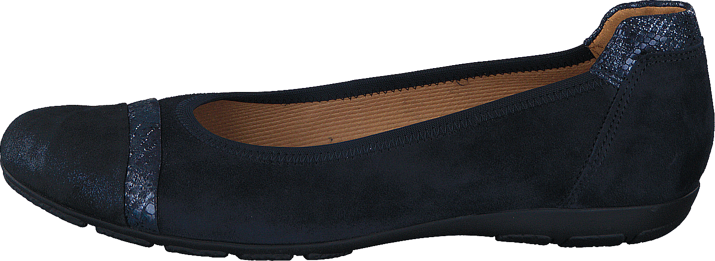 74.168-16 Snake Pacific, Female, Buty, Płaskie buty, baleriny, Czarny, EU 38