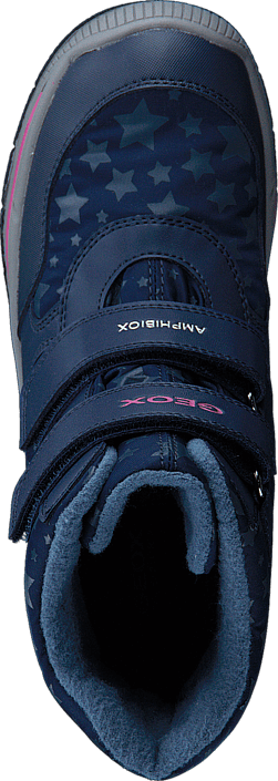 Geox - J Overland B Girl AB Navy/Fuchsia