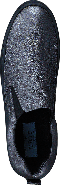 A Pair - Shiny Classic Slip On Antracite laminato /balck sole