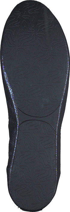 Damn Heels - Foldable Ballerina Gunmetal Glitz
