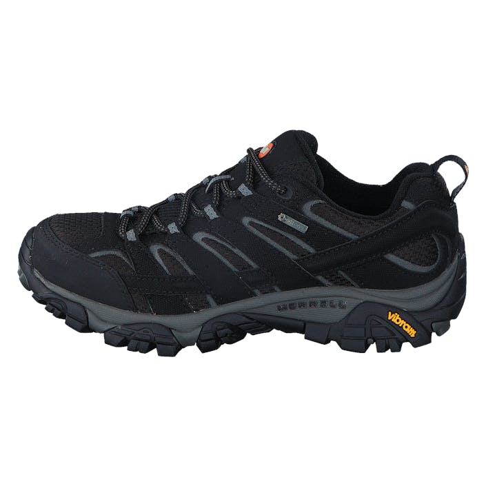 Moab 2 GTX Women Black, Female, Schoenen, wandelschoenen, sportschoenen, Zwart, EU 38,5