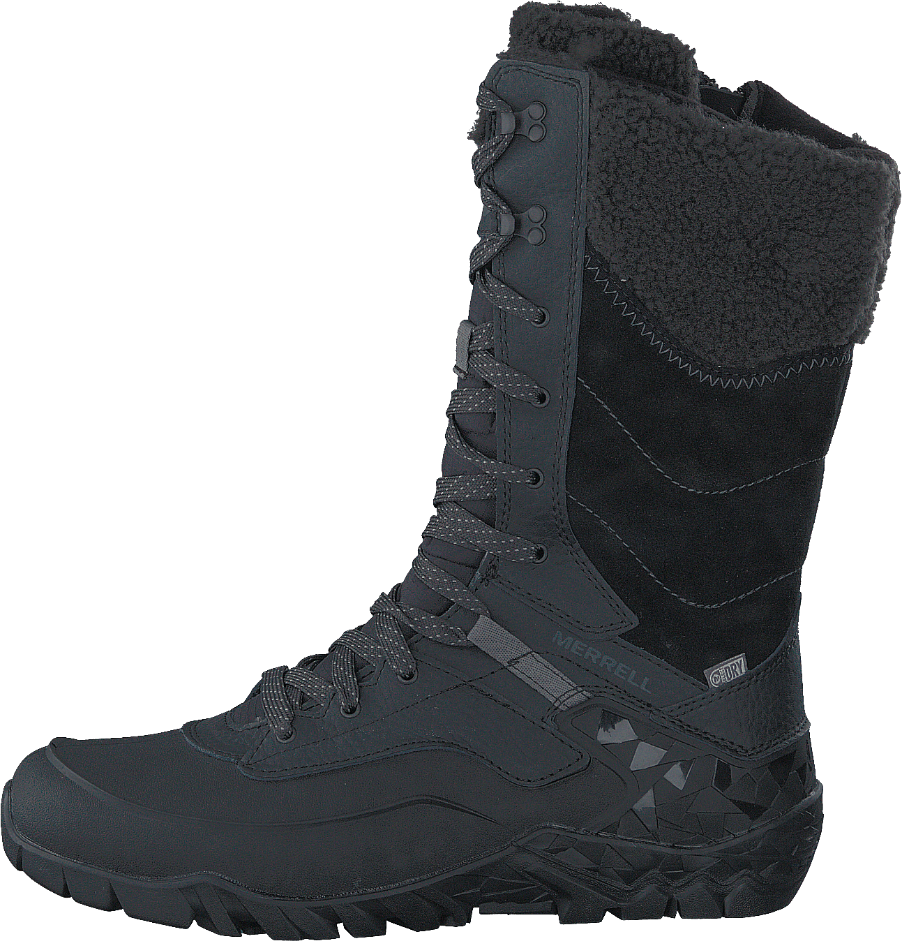 Aurora Tall Ice+ WTPF Black, Female, Kengät, Bootsit, talvikengät, Musta, EU 40,5