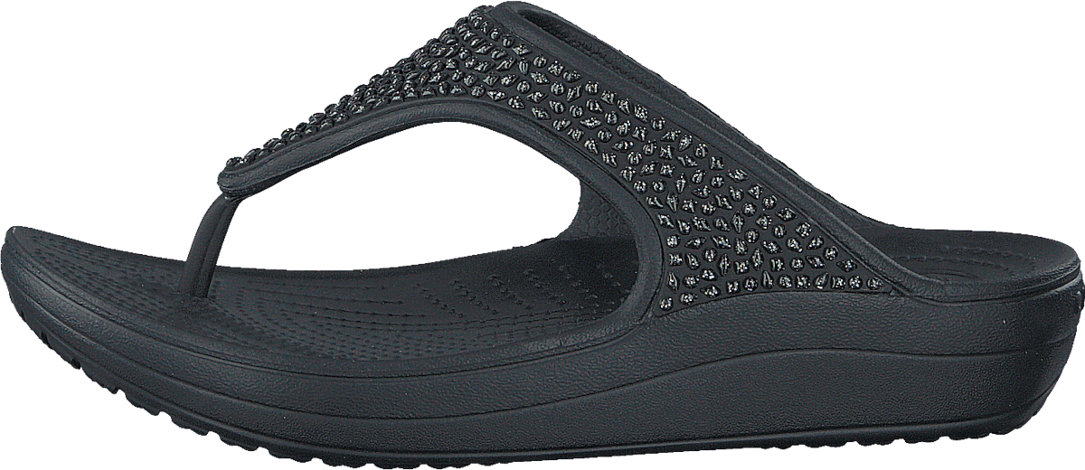 Crocs Sloane Embellished Flip Black/Black