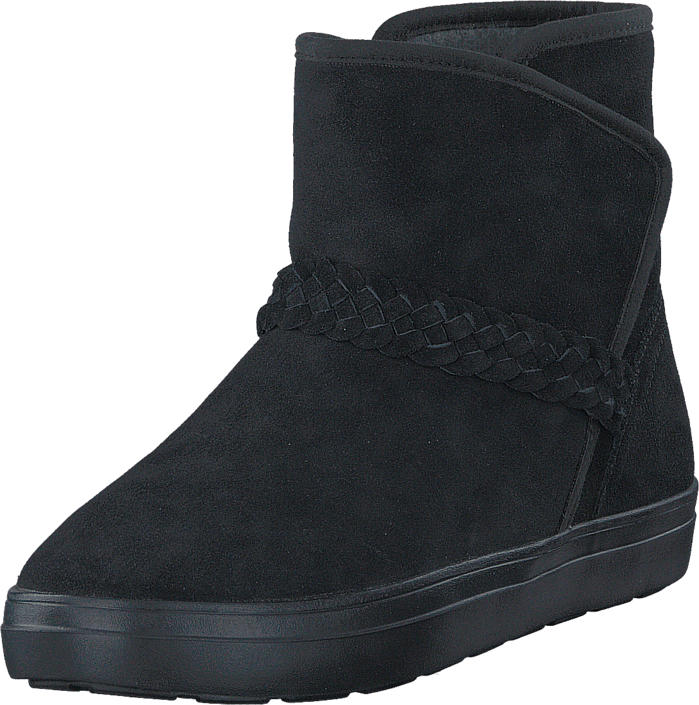 crocs lodgepoint suede bootie