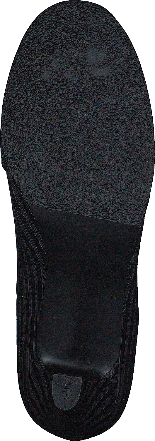 Fold Mid Black Elastic Fabric