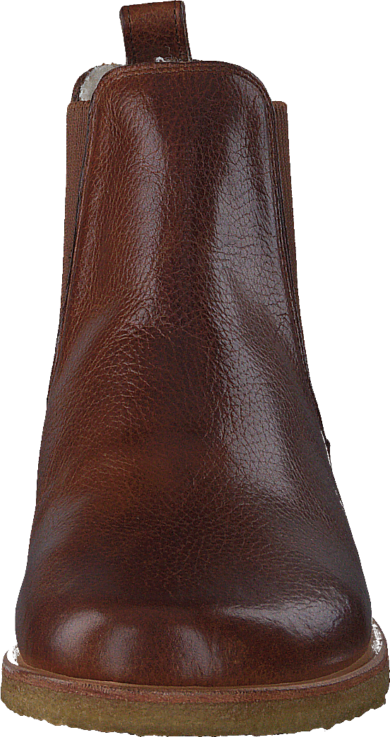 Chelsea boot with wool lining 2509 Medium Brown