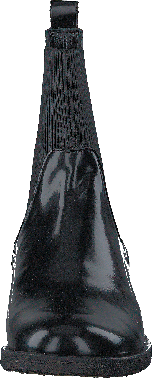 Boot w. elastic slip-on design 1400 Black