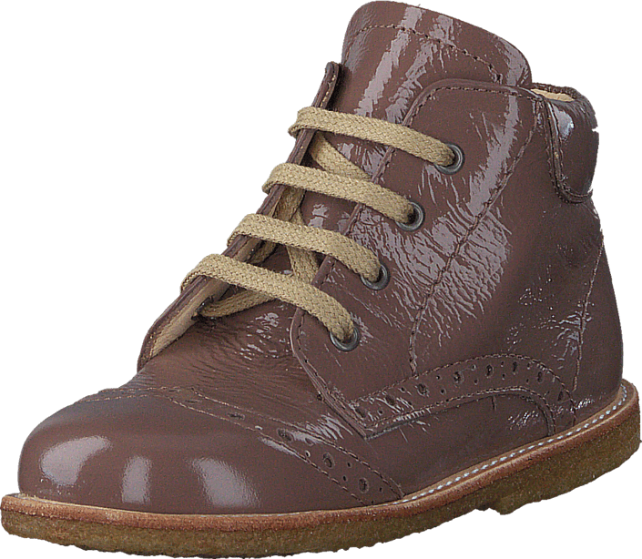 Angulus - First steps lace-up boot 2332 Nougat