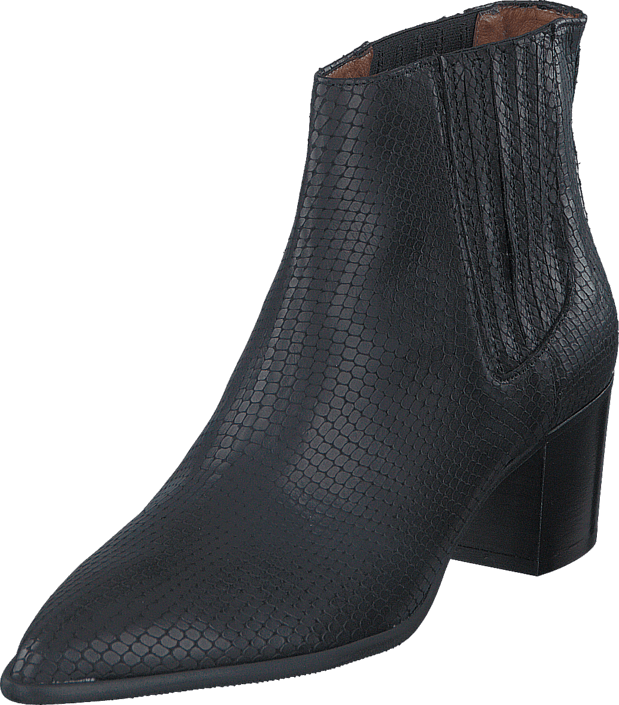 Twist & Tango - Lisabon low boots Black snake