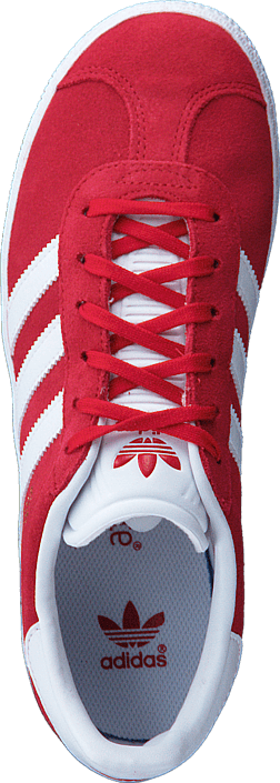 adidas Originals - Gazelle J Scarlet/Ftwr White/Gold Met.