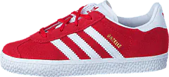 adidas Originals - Gazelle I Scarlet/Ftwr White/Gold Foil