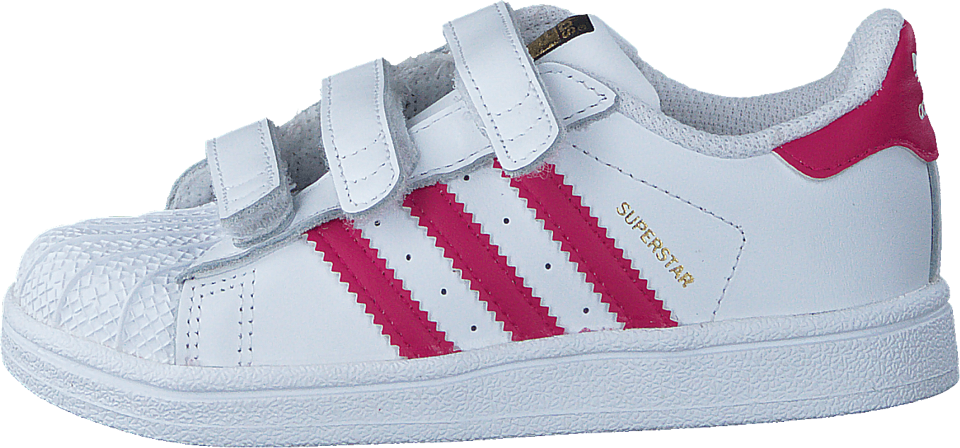 Superstar Cf I Ftwr White/Bold Pink/Ftwr Whit, Unisex, Topánky, Tenisky, Tenisky, Biely, EU 23