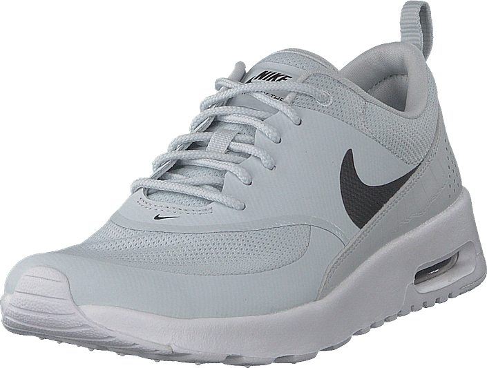 nike black and white theas