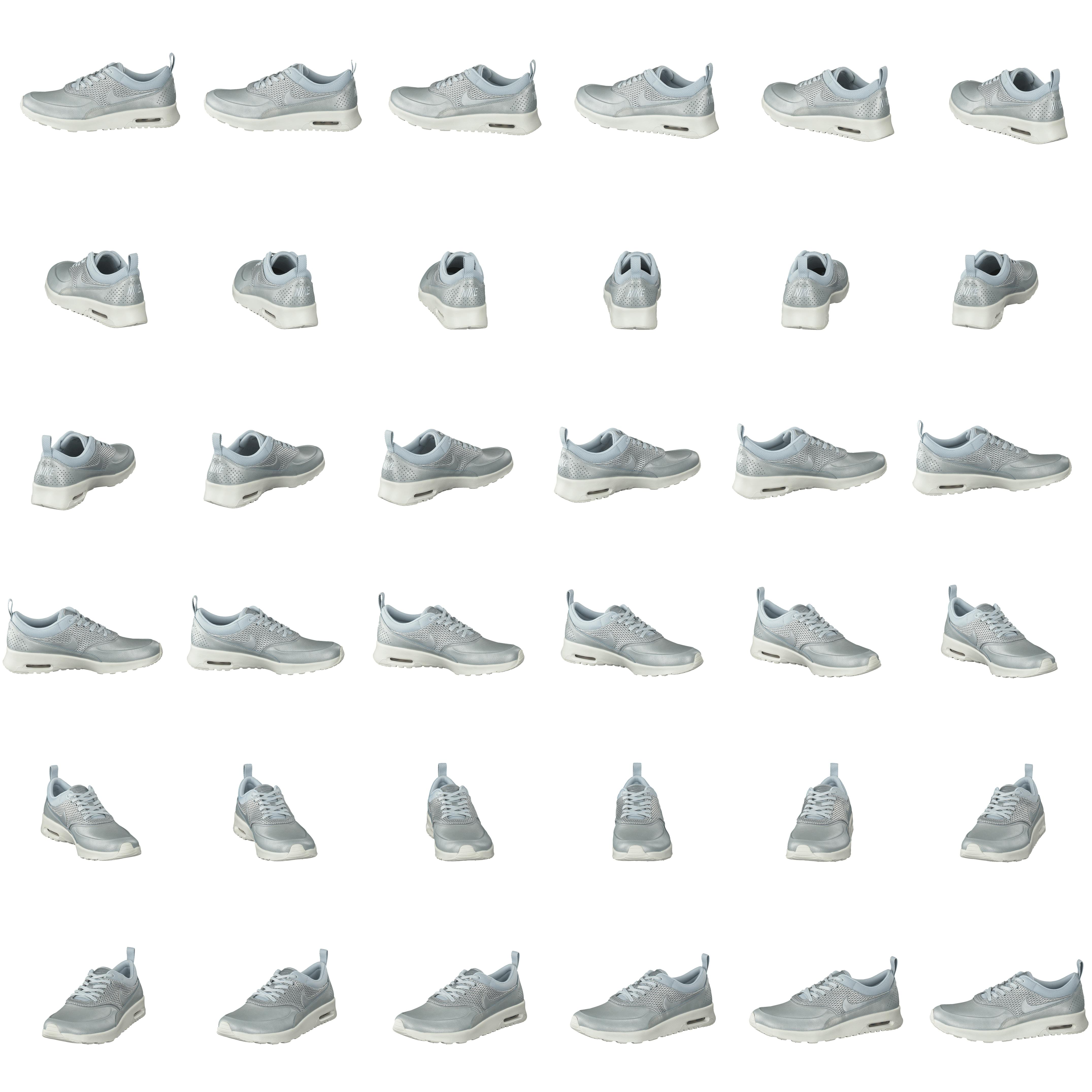 Wmns Air Max Thea Prm Lea Mtlc Platinum/Pure Platinum - Bild 8