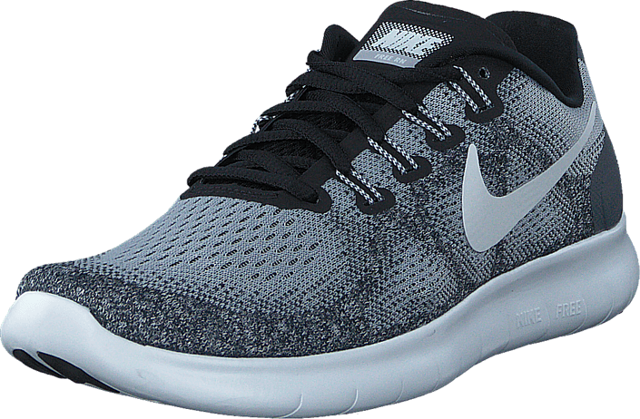Nike - Wmns Free Rn 2017 Wolf Grey/Off White-Pure Black
