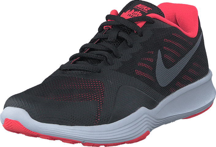 Nike - Wmns City Trainer Black/Mtlc Cool Grey-Solar Red