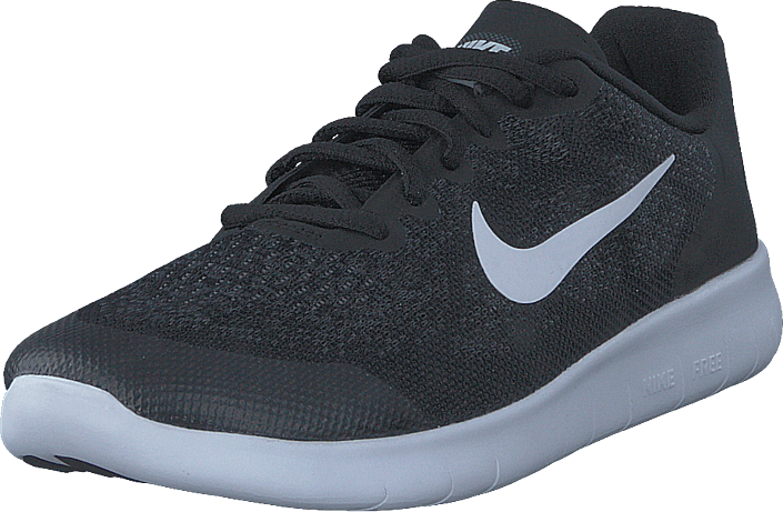 Nike - Free Rn 2017 Bg Black/White-Dk Grey-Anthracite