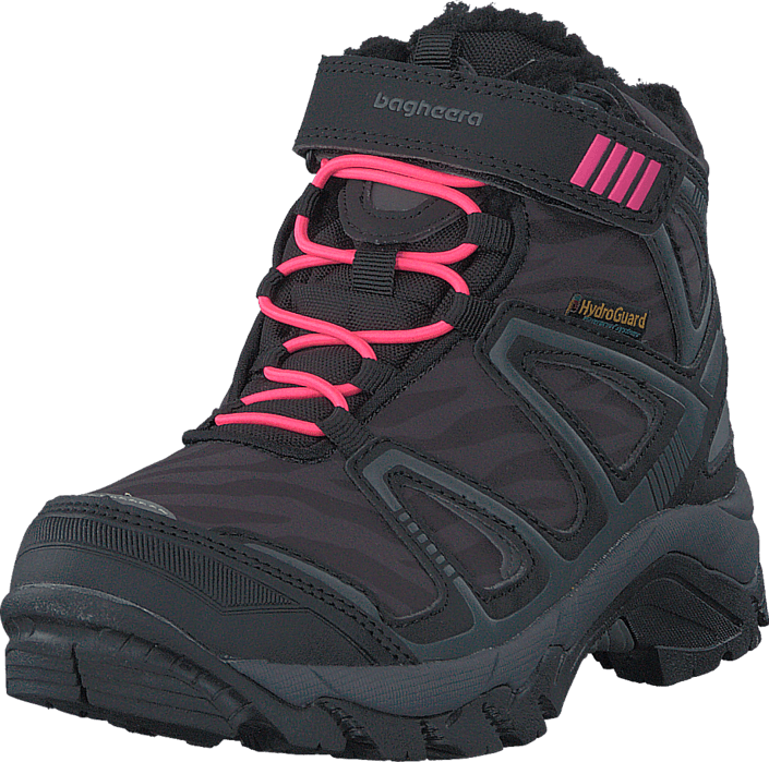 Bagheera - Atlas Black/Cerise