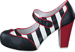 Lola Ramona - Angie P Black-Creme-Red