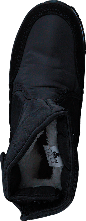 Rubber Duck - Kids Nylon/Suede Black