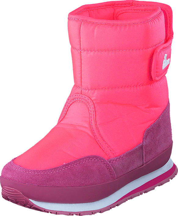 Rubber Duck - Kids Nylon/Suede Carmine Rose