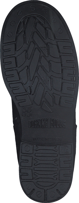 Johnny Bulls - High Boot Double Zip Black / Shiny Gold