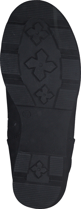 Johnny Bulls - High Platform Boot Black / Shiny Silver