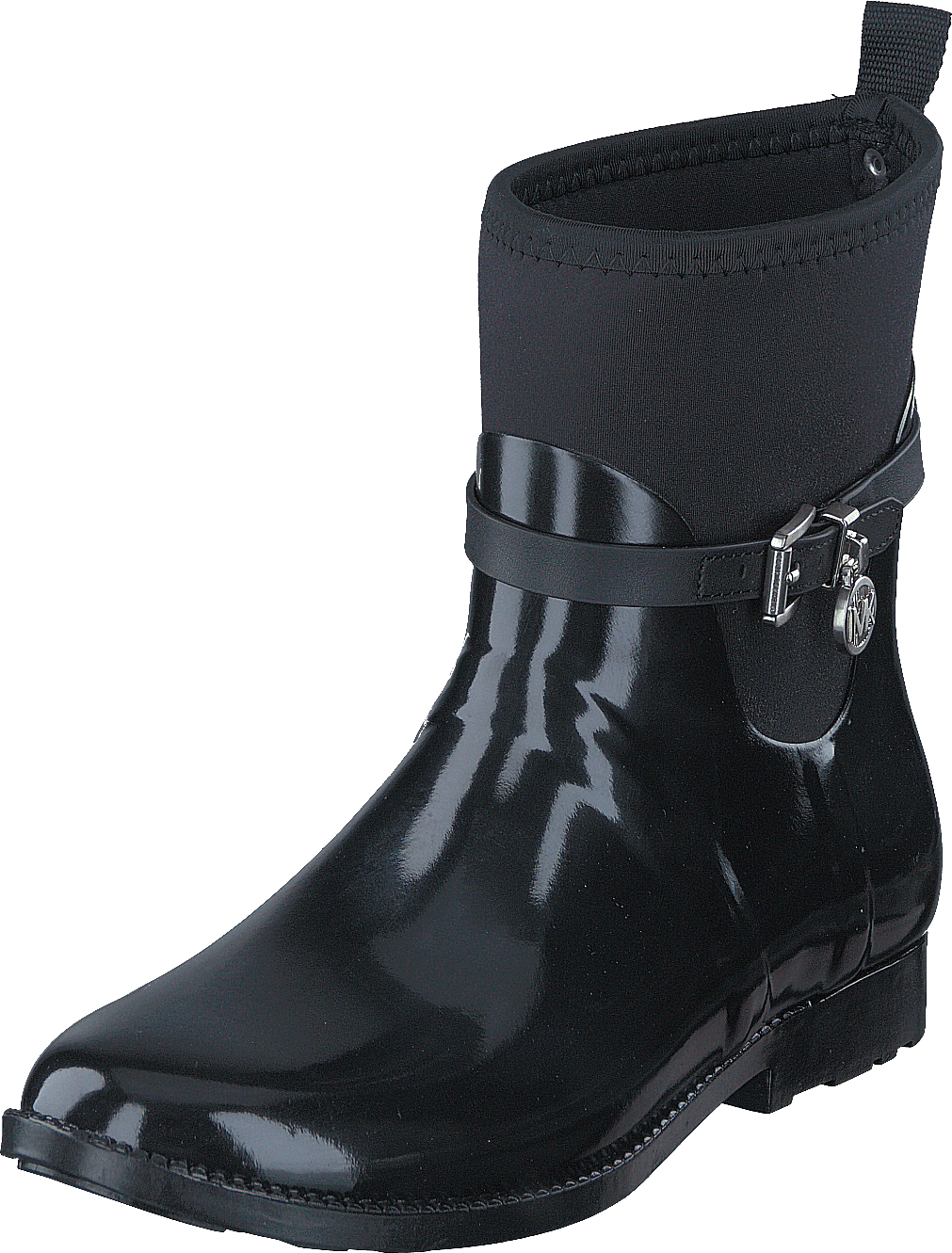 Charm Stretch Rainbootie 001 Black