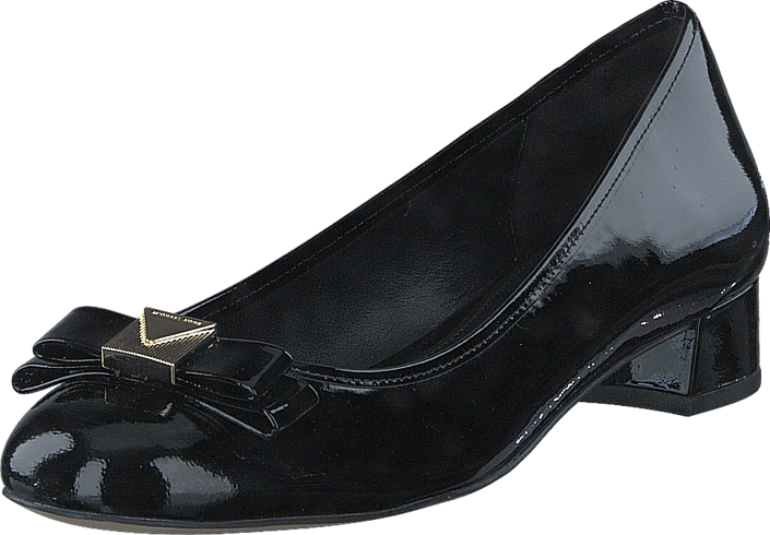 MICHAEL Michael Kors - Caroline Slipper Patent 001 Black