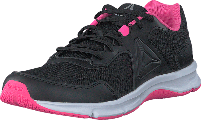 Reebok - Express Runner Black/Poison Pink/Pewter/White