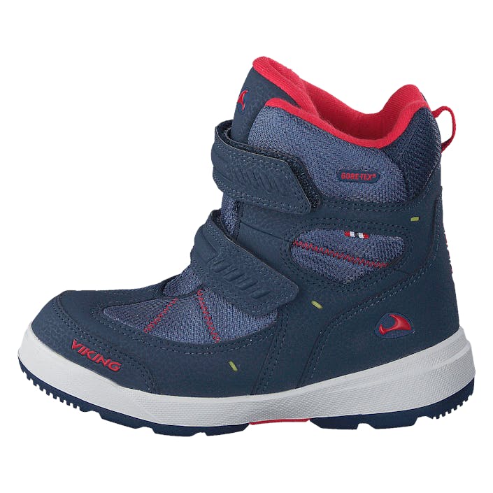 Toasty Warm GTX Navy/Red, Unisex, Sko, Boots, vinterstøvler, Blå, EU 23