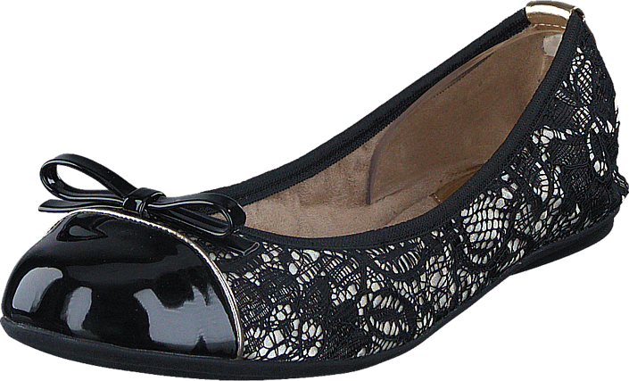 Butterfly Twists - Cara Nude Lace/ Black
