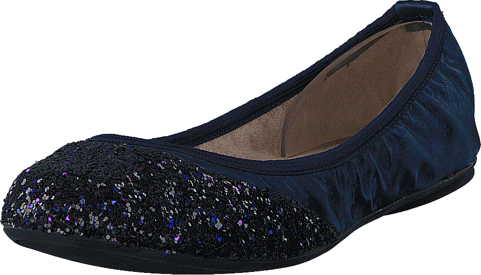 Ashley Midnight/ Disco Glitter Pewter