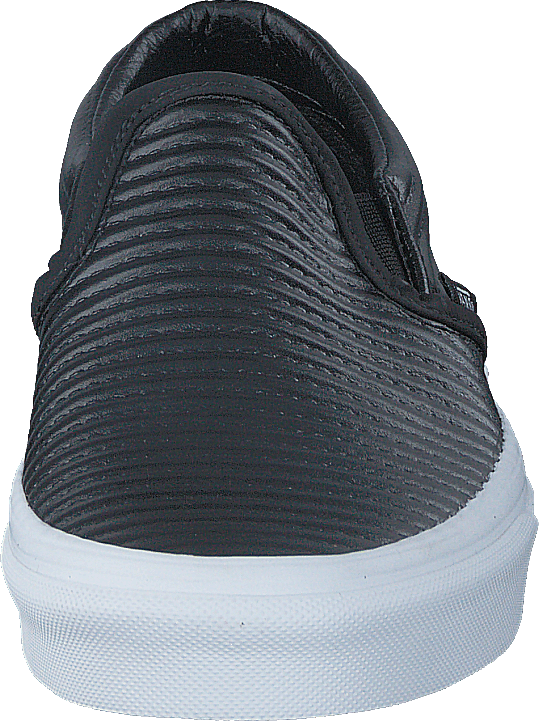 UA Classic Slip-On (Moto Leather) Black/White