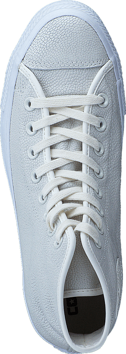 Converse - All Star Pebbled Leather Hi Egret/Egret/White
