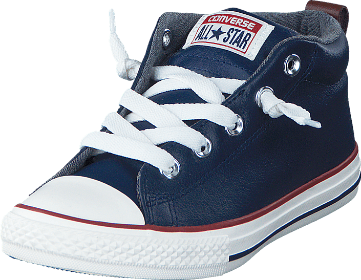 Converse - All Star Street Ltr Fleece Mid Midnight Navy/Terra Red/Egret