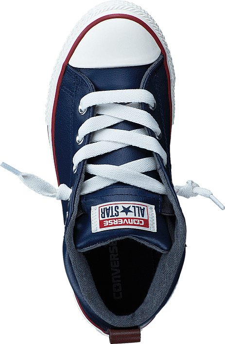 Converse - All Star Street Ltr Fleece Mid Midnight Navy/Terra Red/Egret