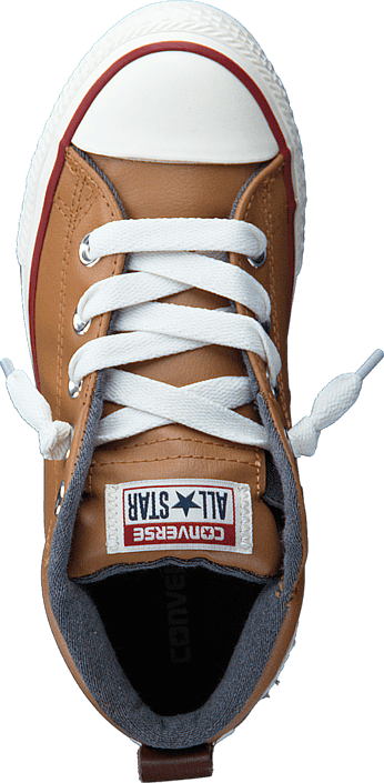 Converse - All Star Street Ltr Fleece Mid Raw Sugar/Terra Red/Navy
